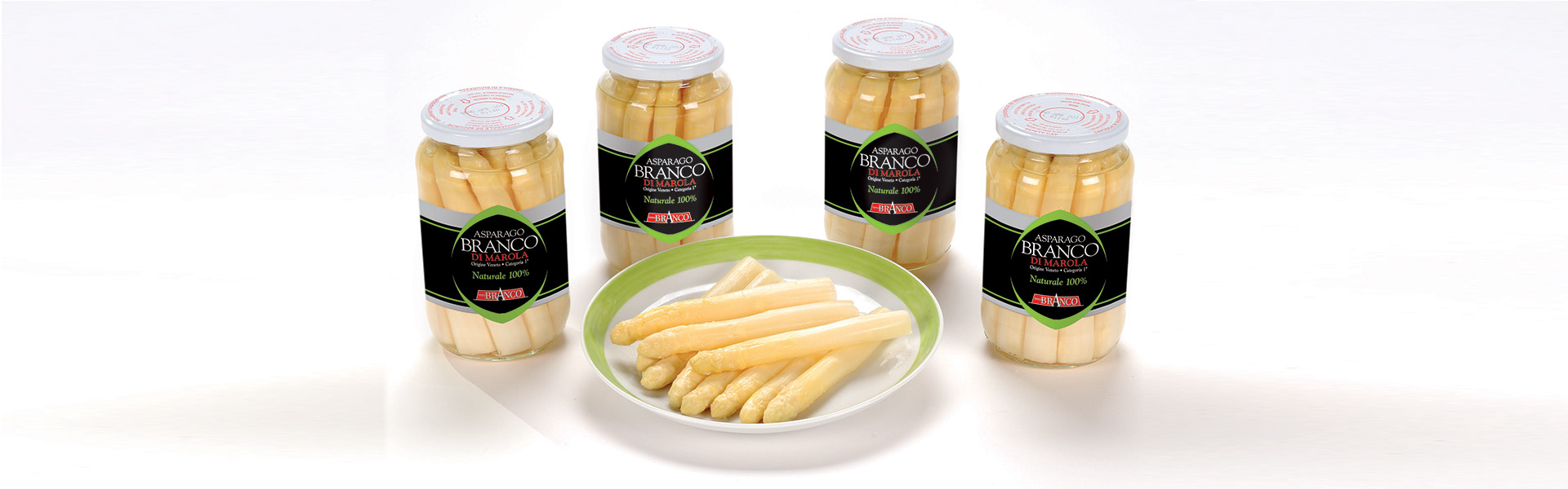 Vasetti di asparagi