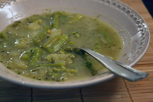 Zuppa di asparagi