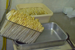 Asparagi al burro fritto